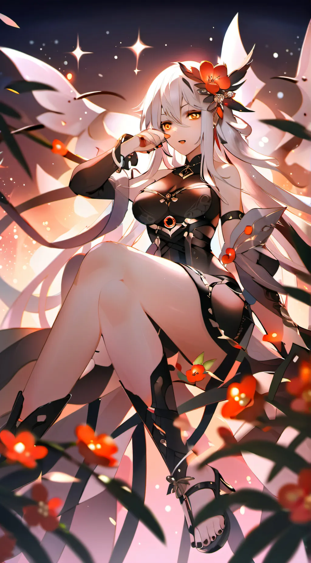 ai character: Nino background