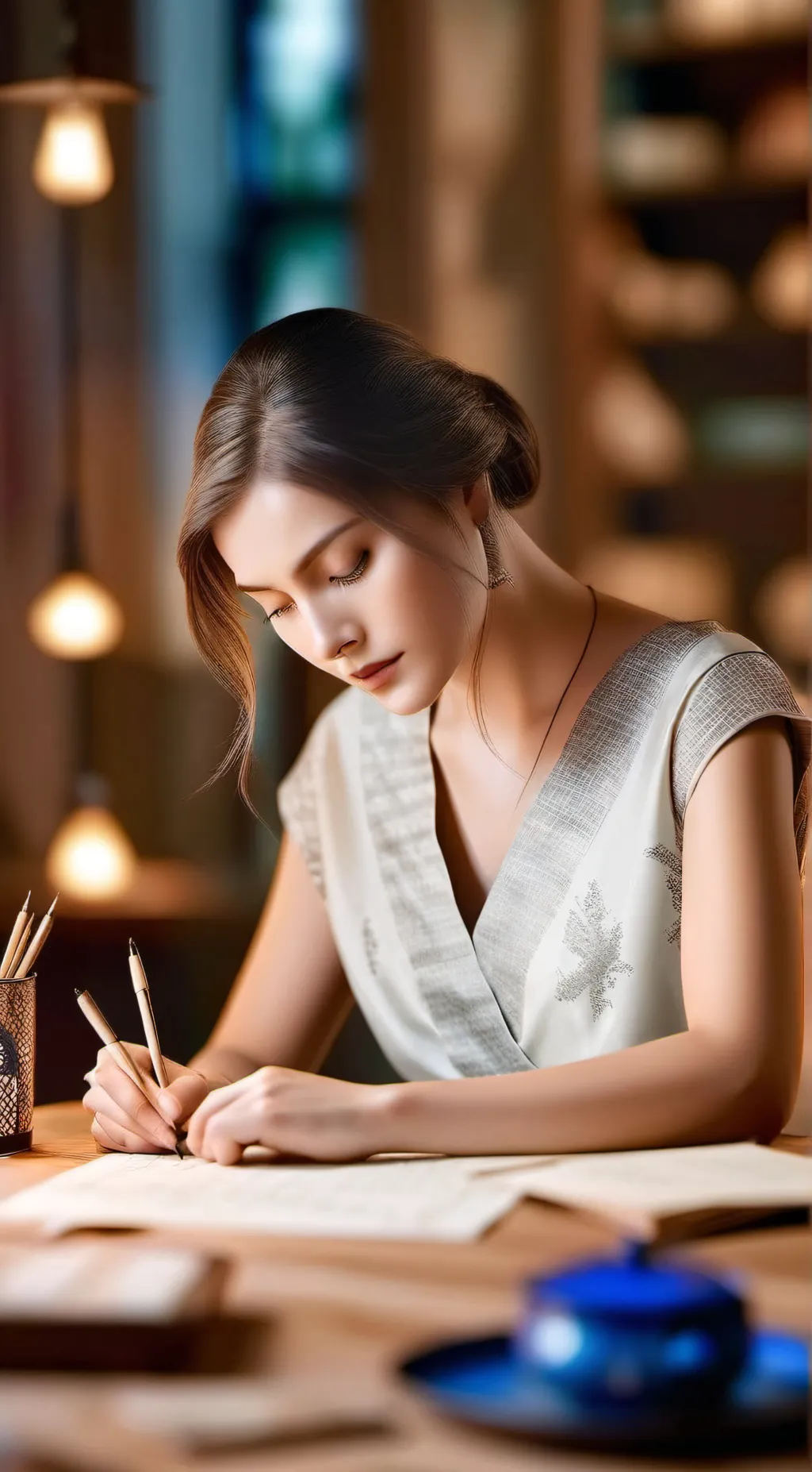 ai character: Sarah background