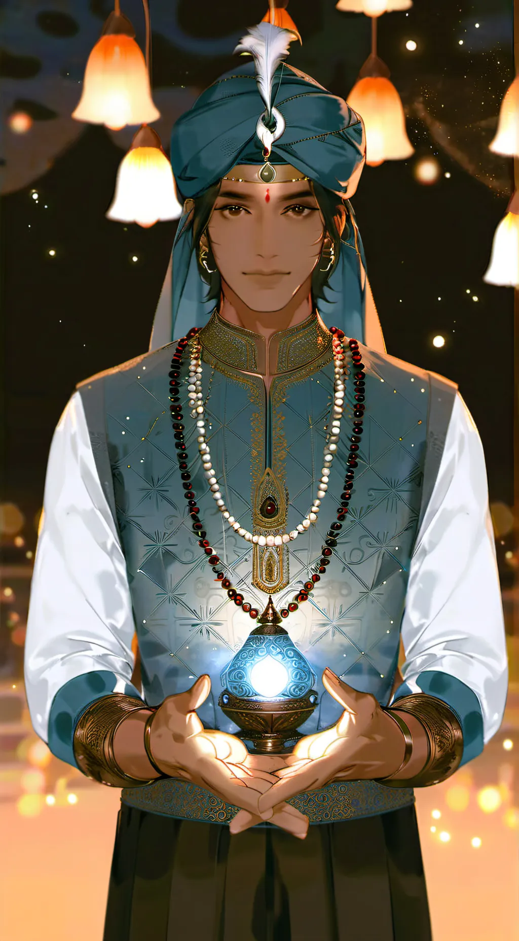 ai character: The Fortune Teller background