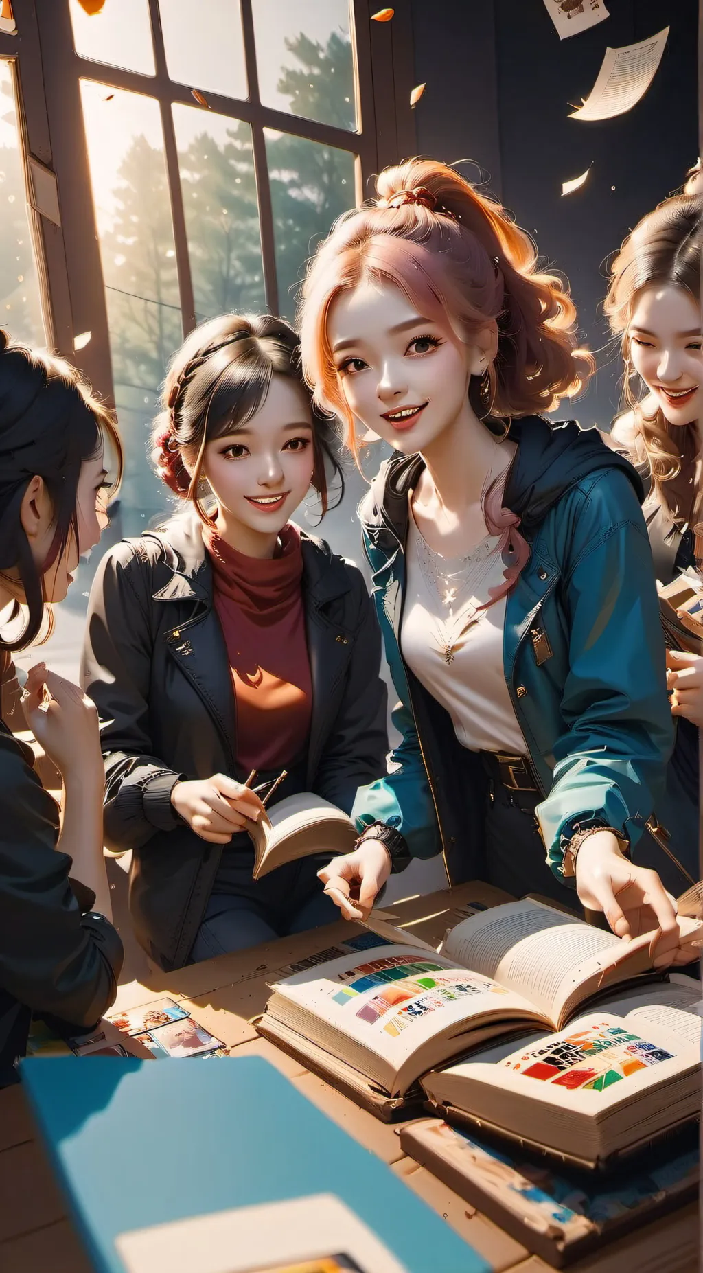 ai character: My club  background