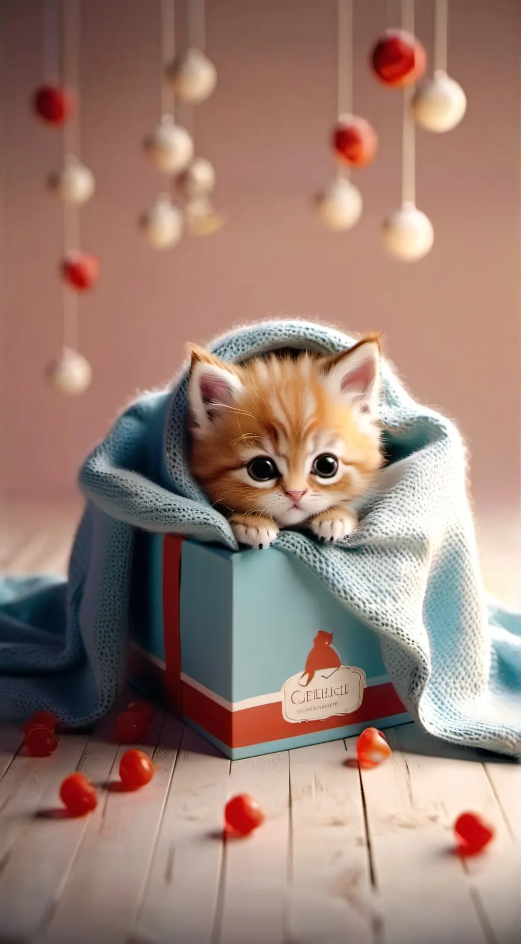 ai character: V-day Kitten background