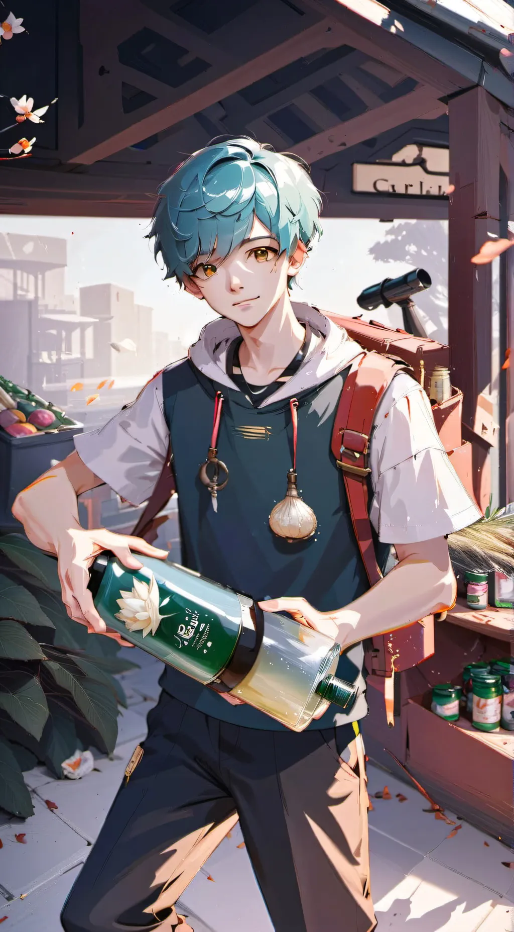 ai character: Blake background