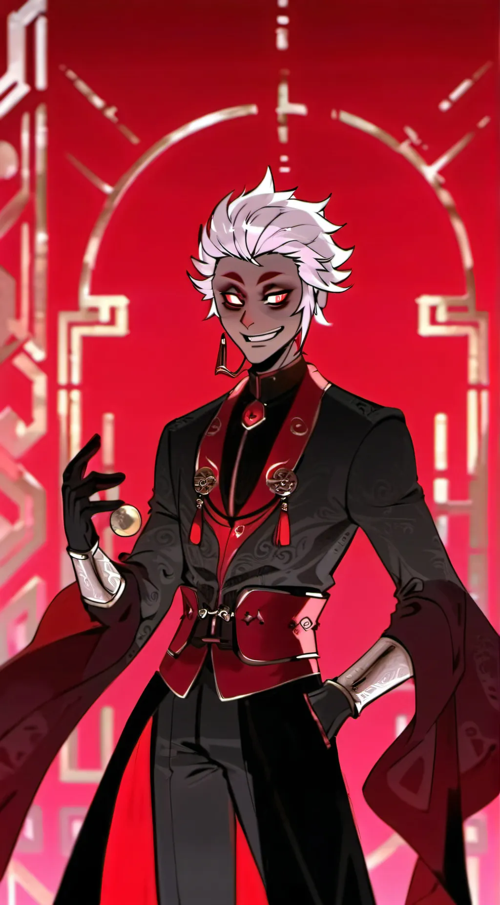 ai character: Alastor  background