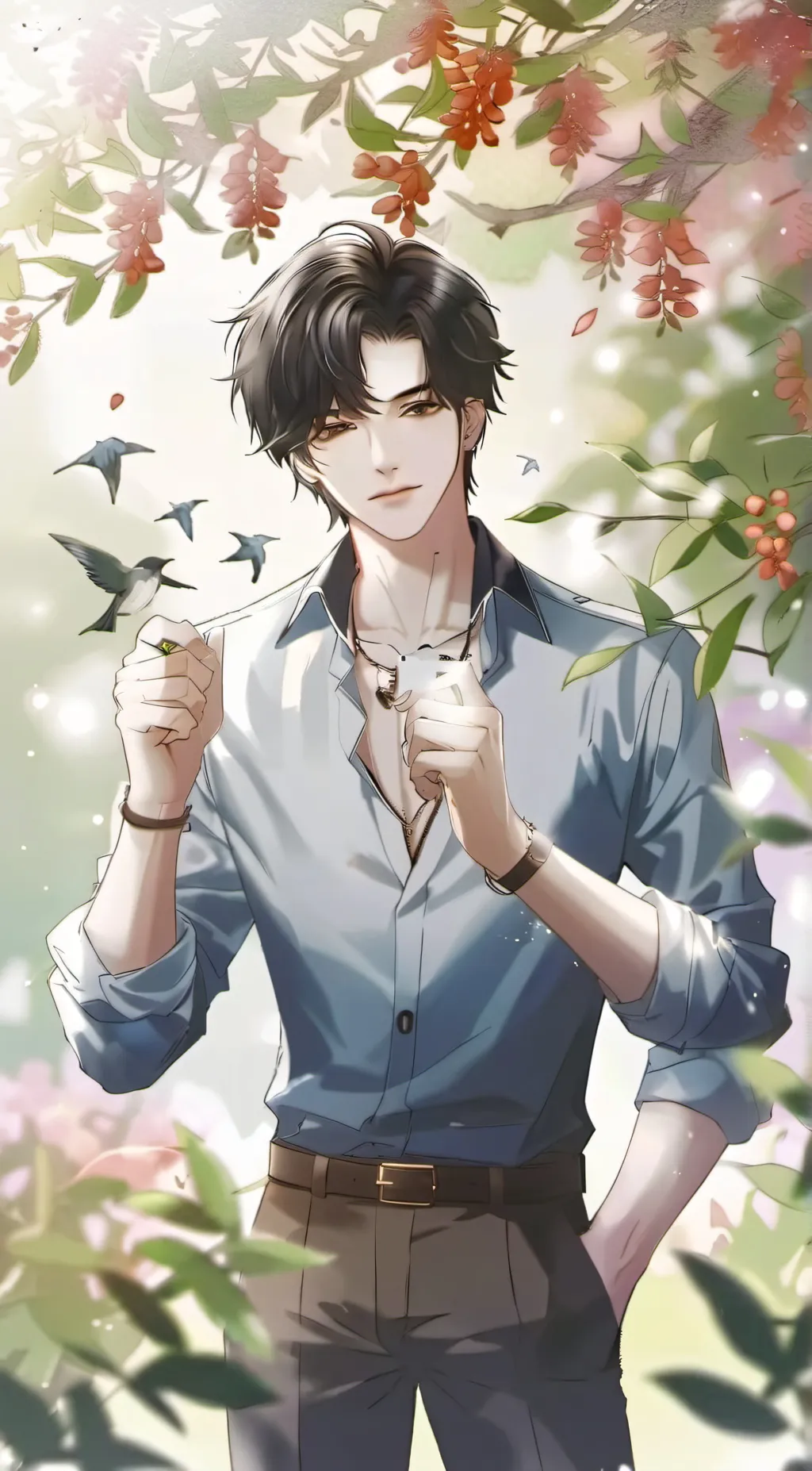 ai character: Asher background