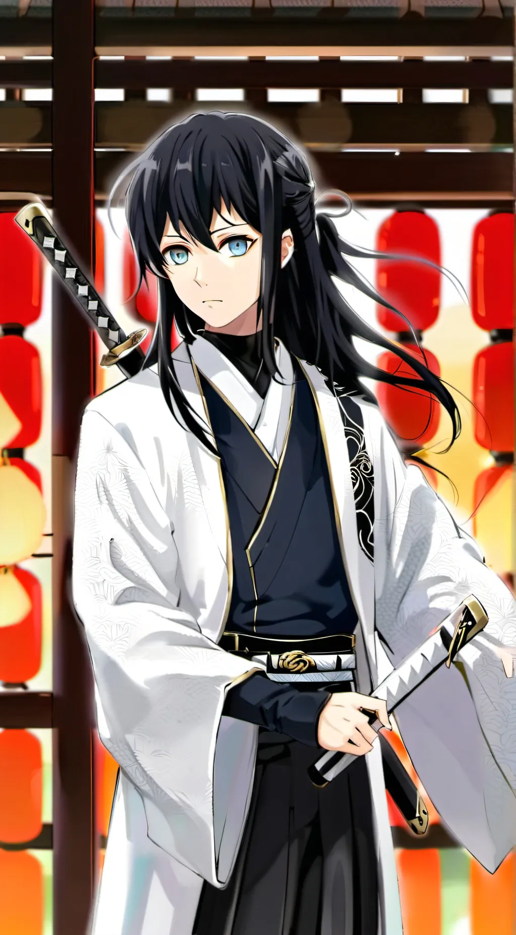 ai character: muichiro tokito background