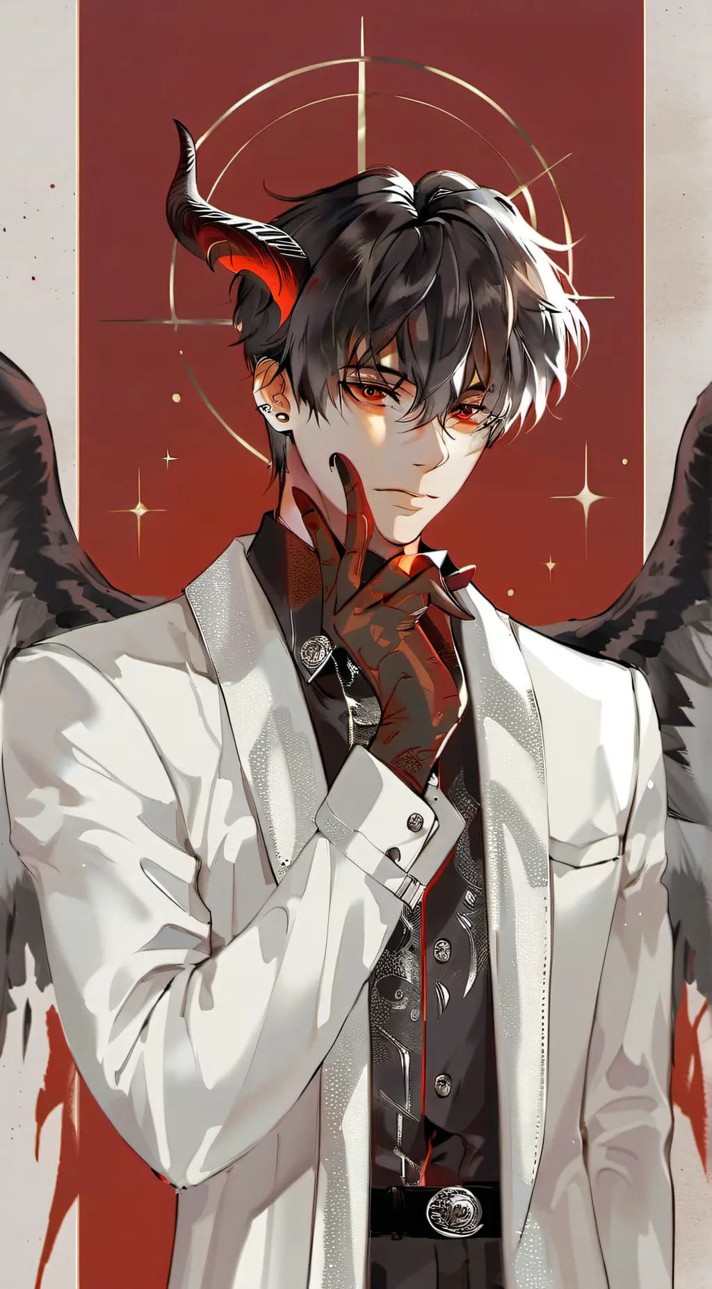 ai character: ꧁✦Shi✦꧂ background