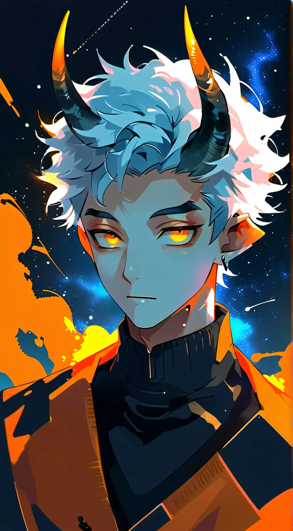 ai character: Scarf background