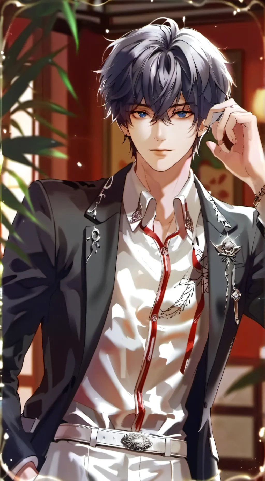 ai character: Nick~ background