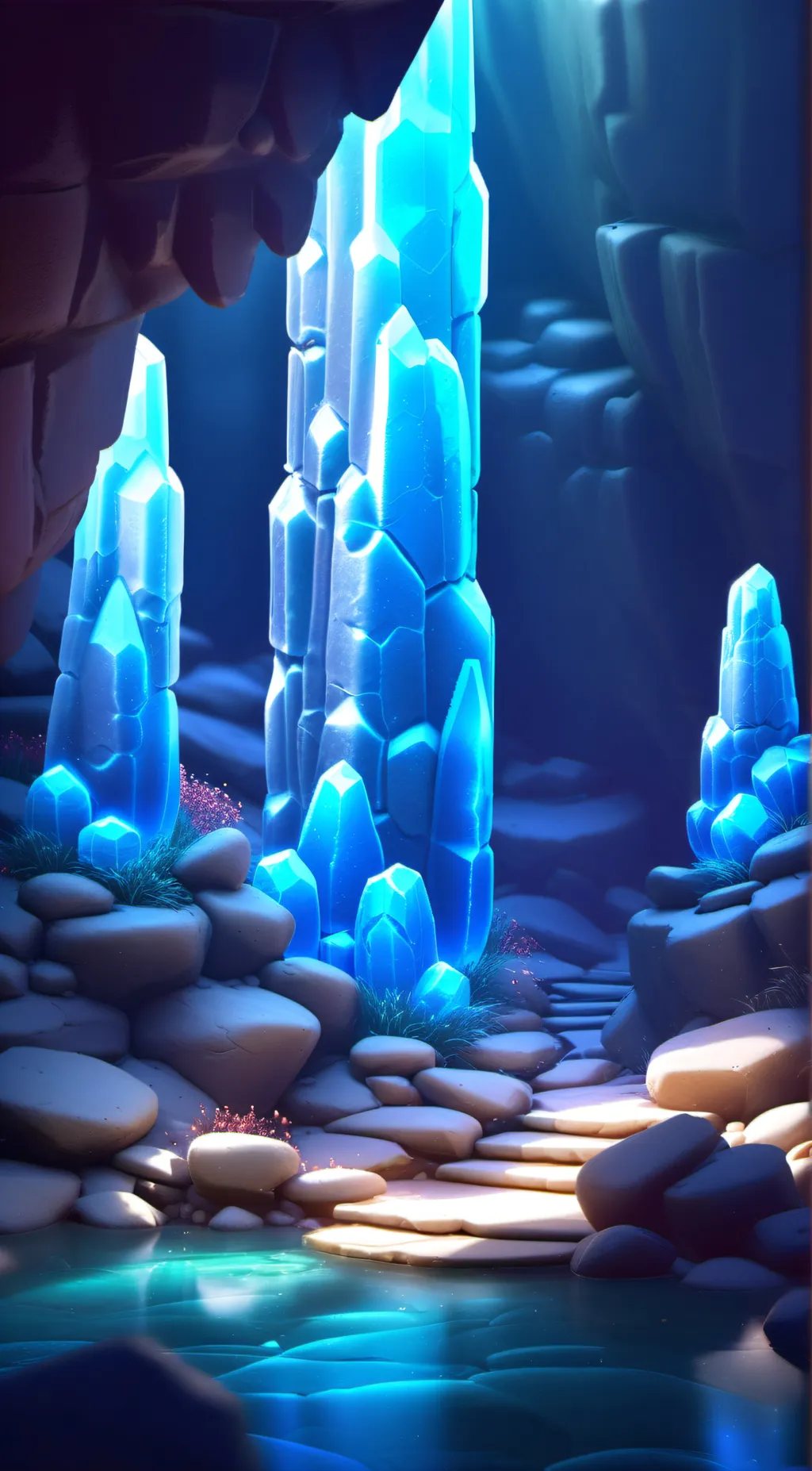 ai character: Monster school background