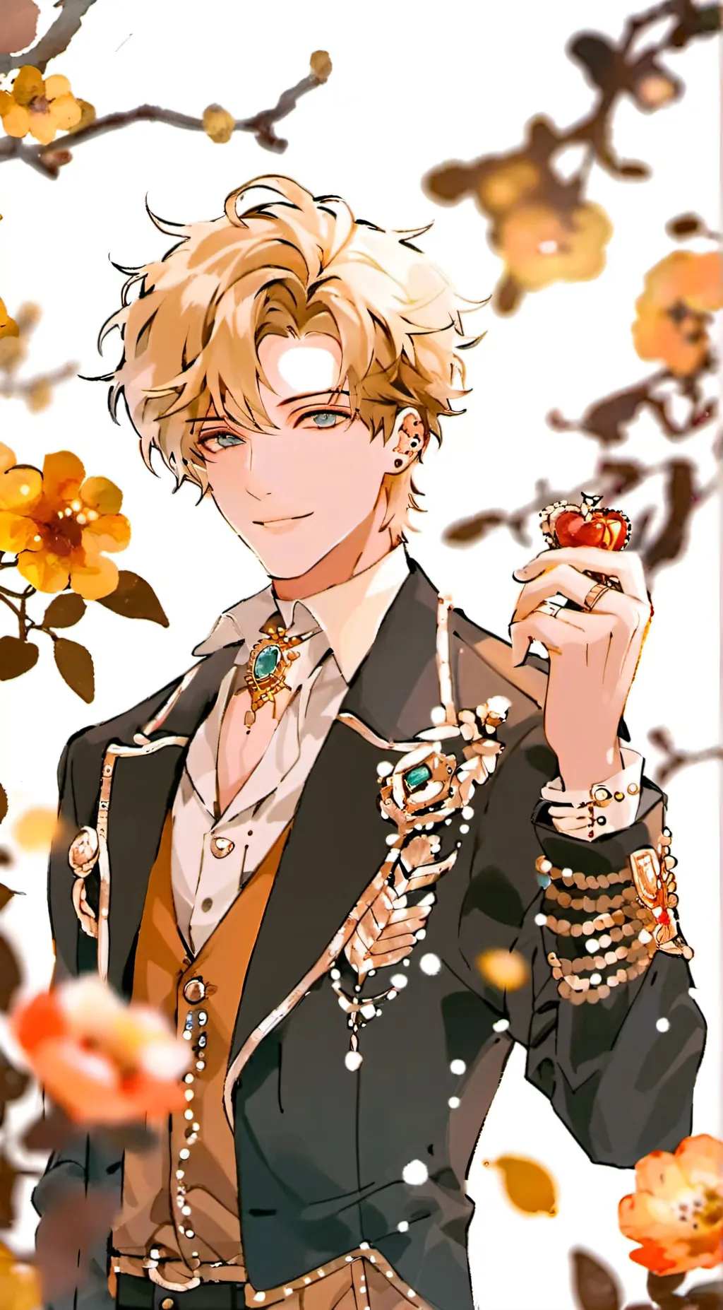 ai character: •¥ J A M E S ¥• background