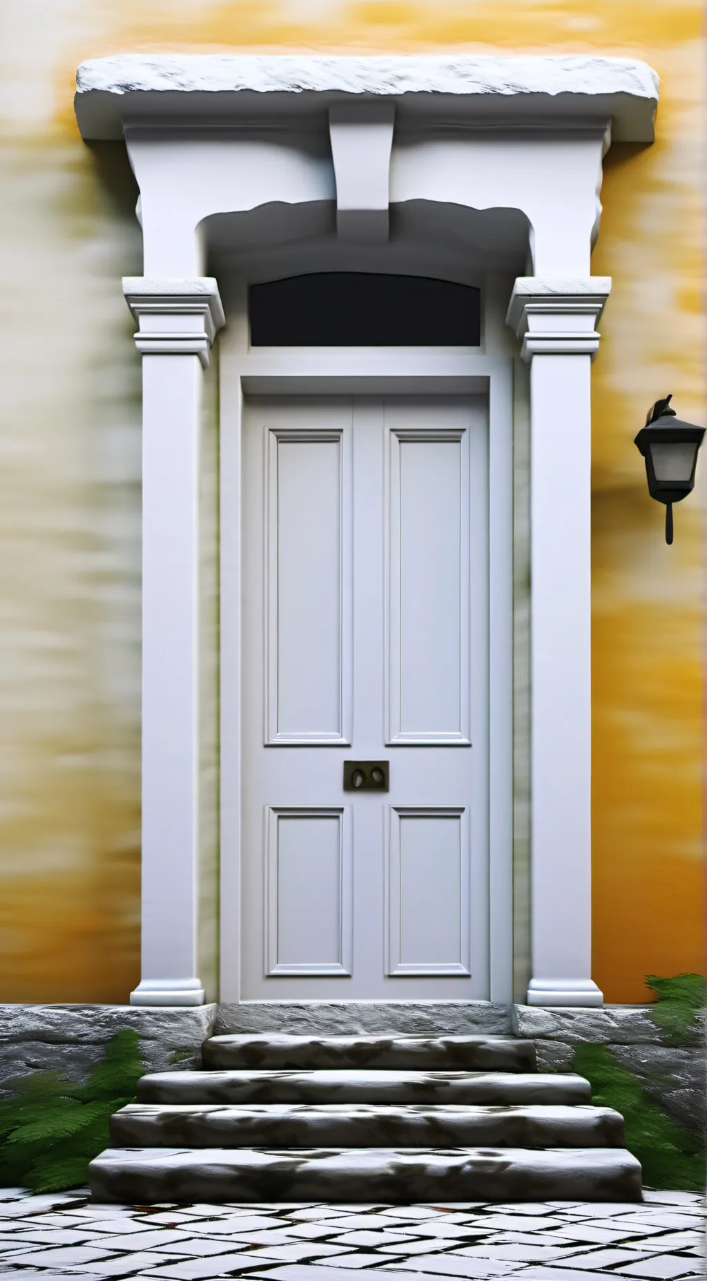 ai character: door background