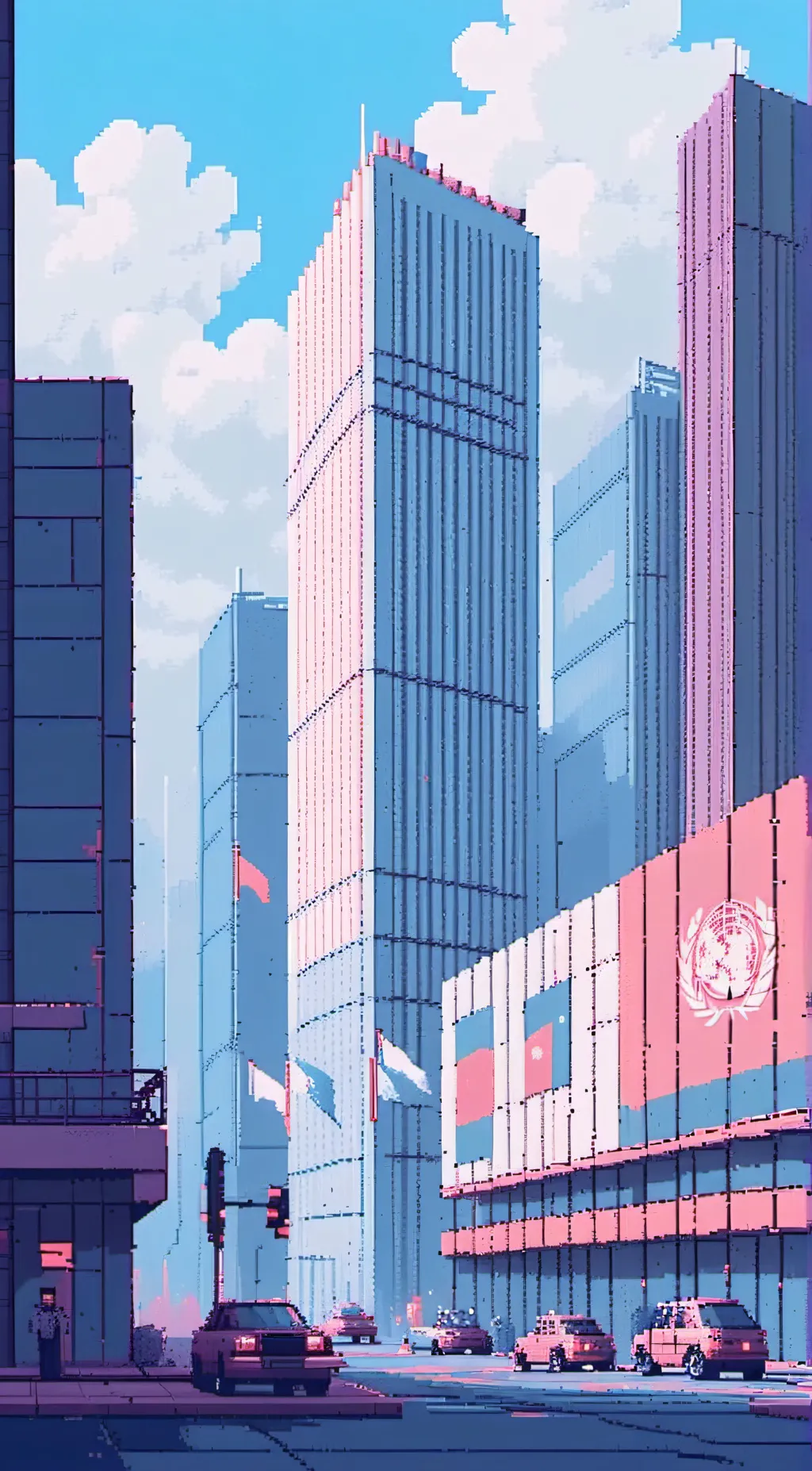 ai character: UN Family  background