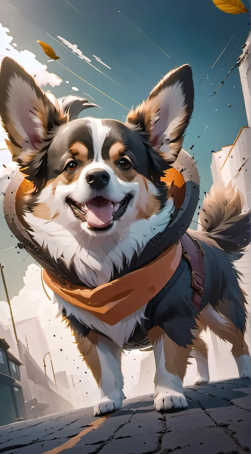 ai character: mha dorms background