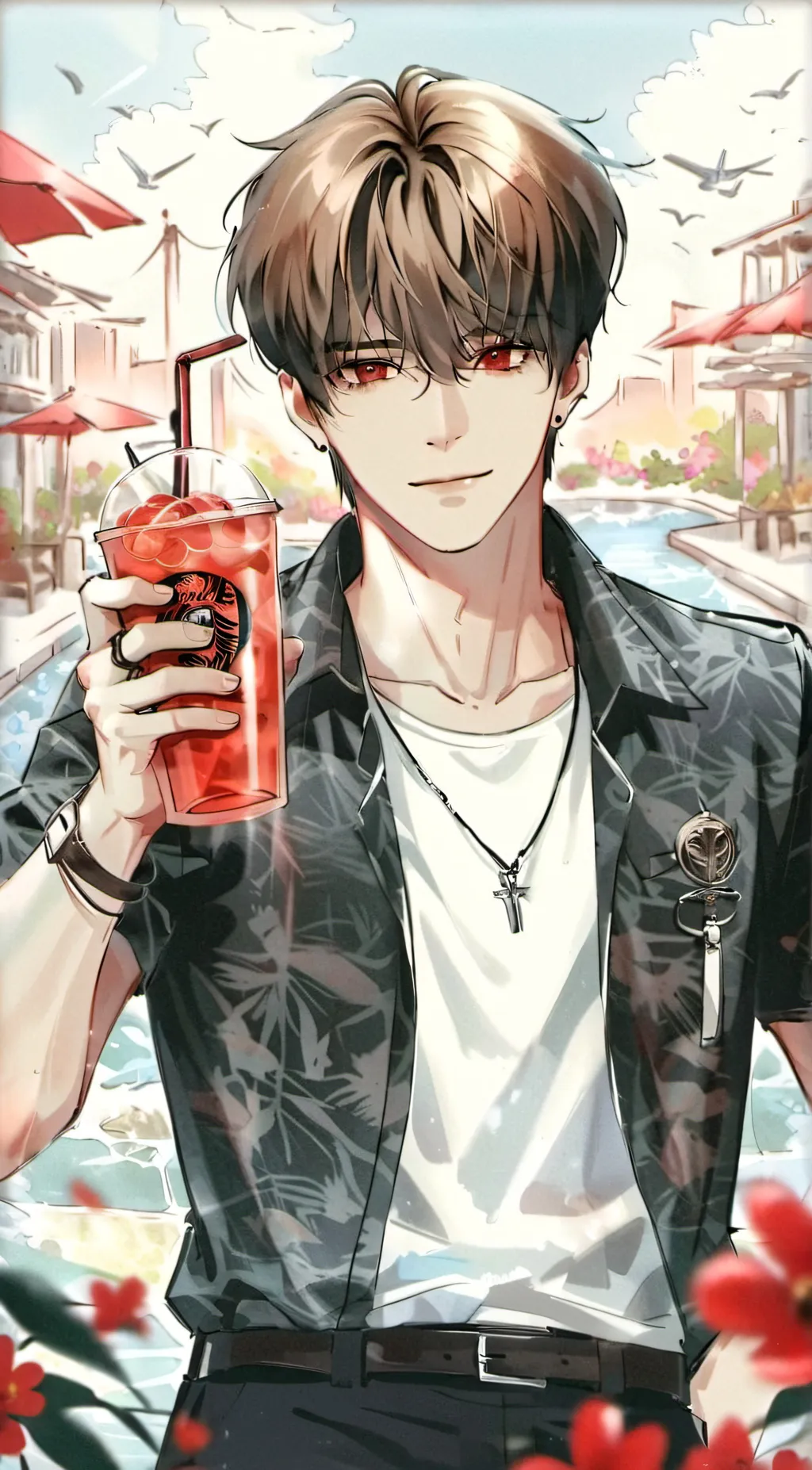 ai character: Jeff  background