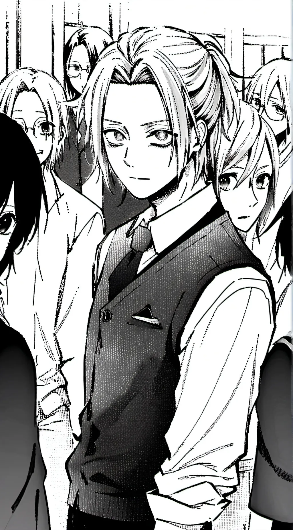 ai character: all of us are dead background