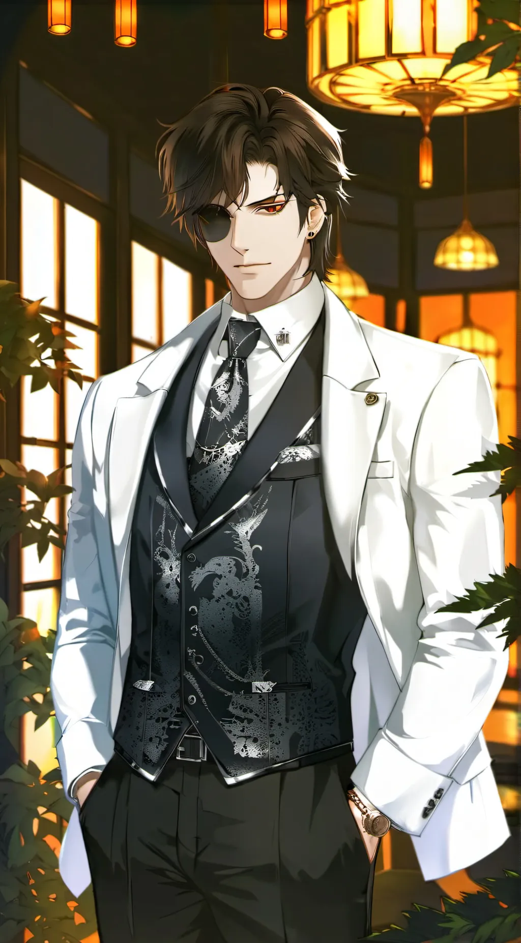 ai character: Archie  background