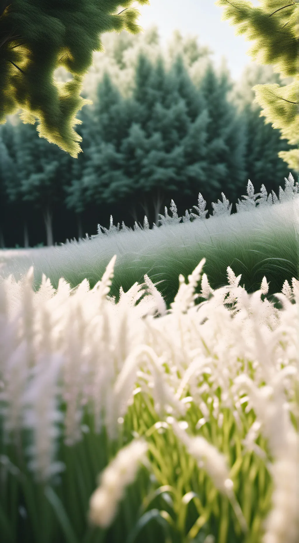 ai character: Grass background