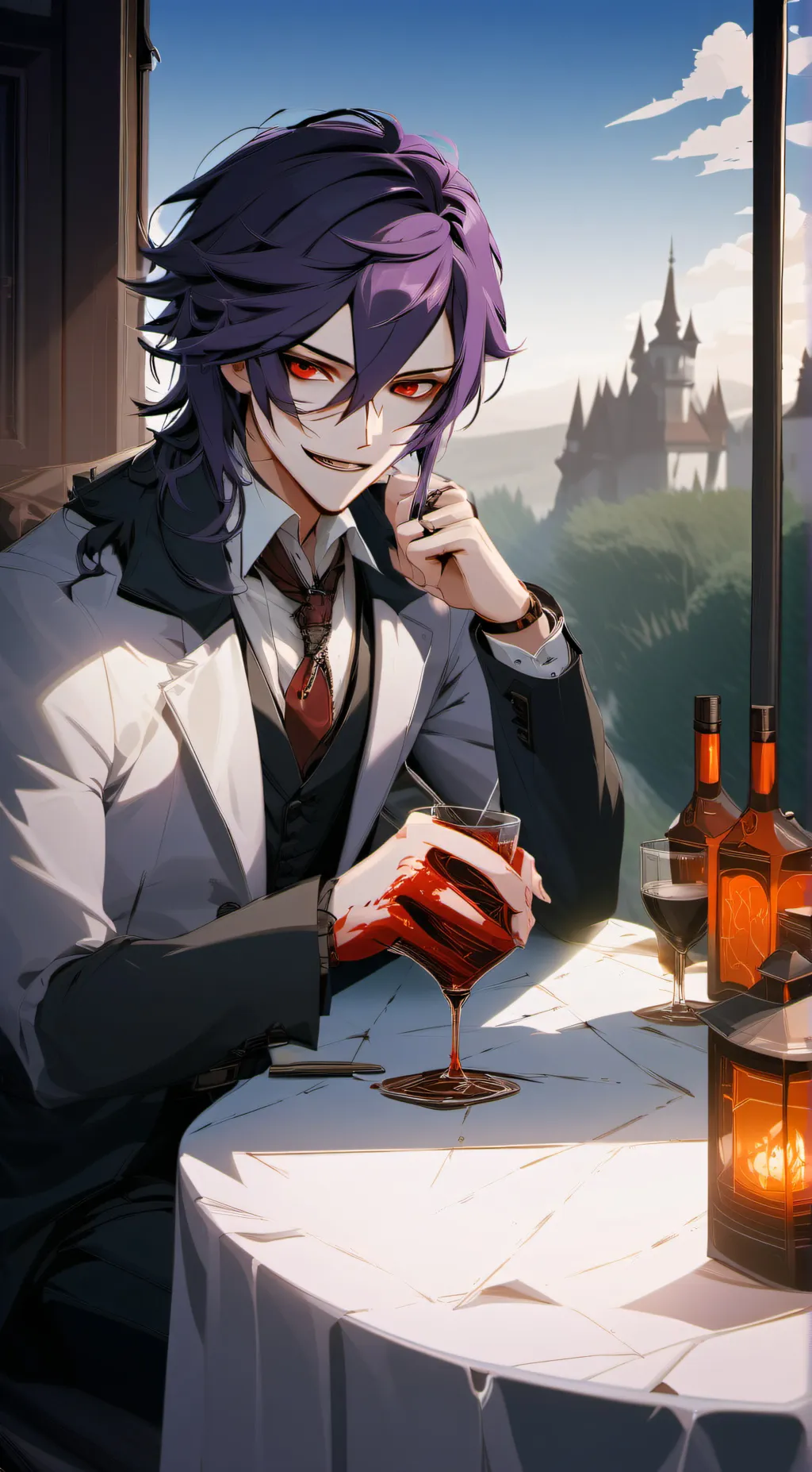 ai character: Ash background