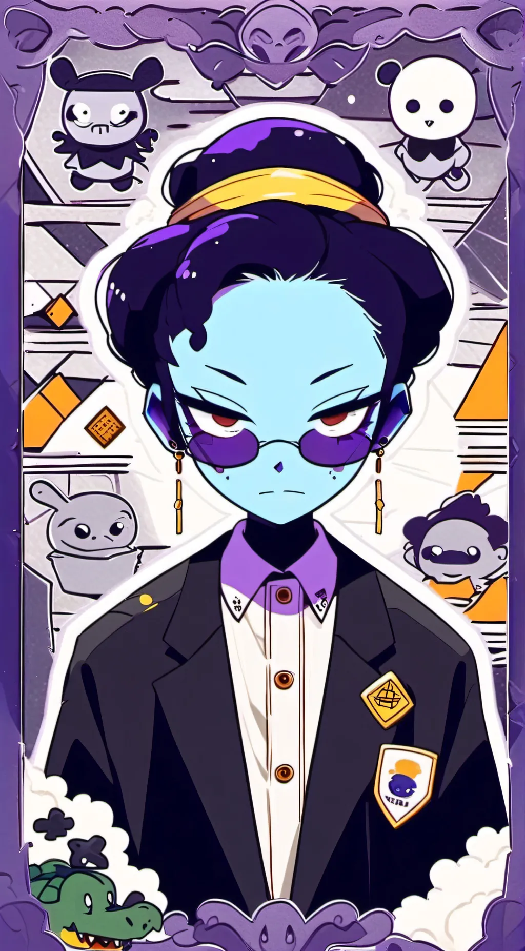 ai character: Pibby  background