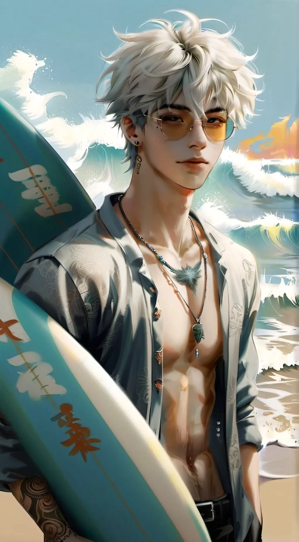 ai character: Akihito background