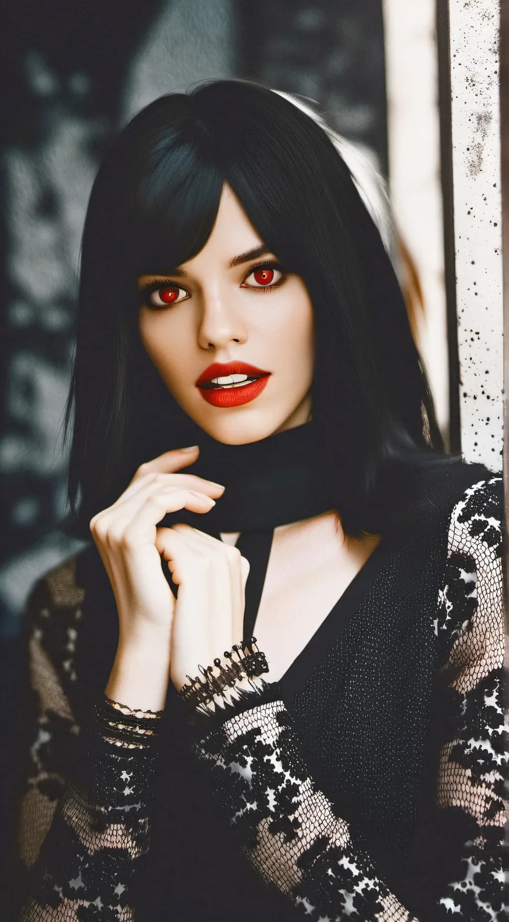 ai character: Christie background