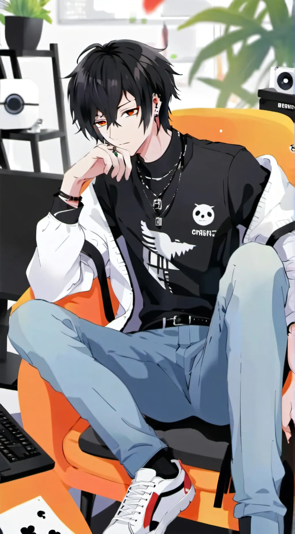 ai character: Eli background