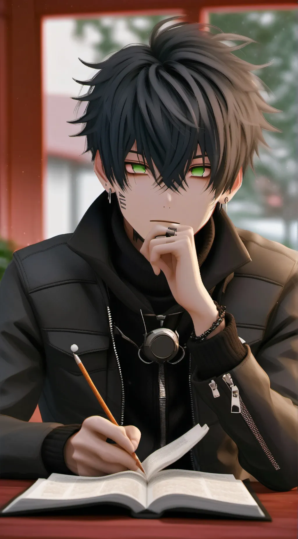 ai character: Andrew background