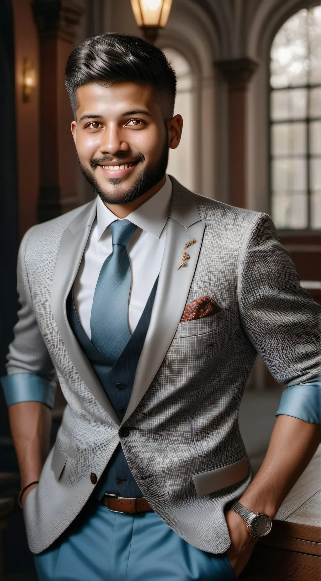 ai character: John Olson background