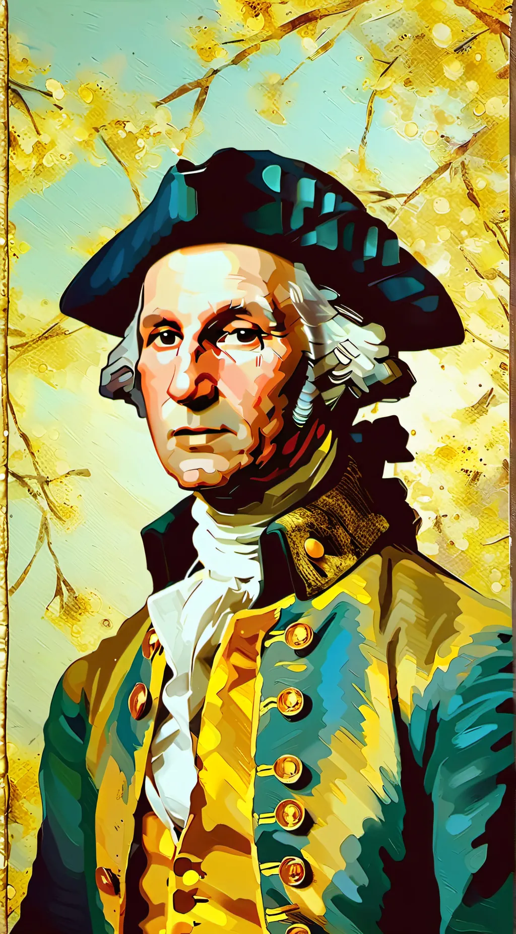 ai character: George Washington background
