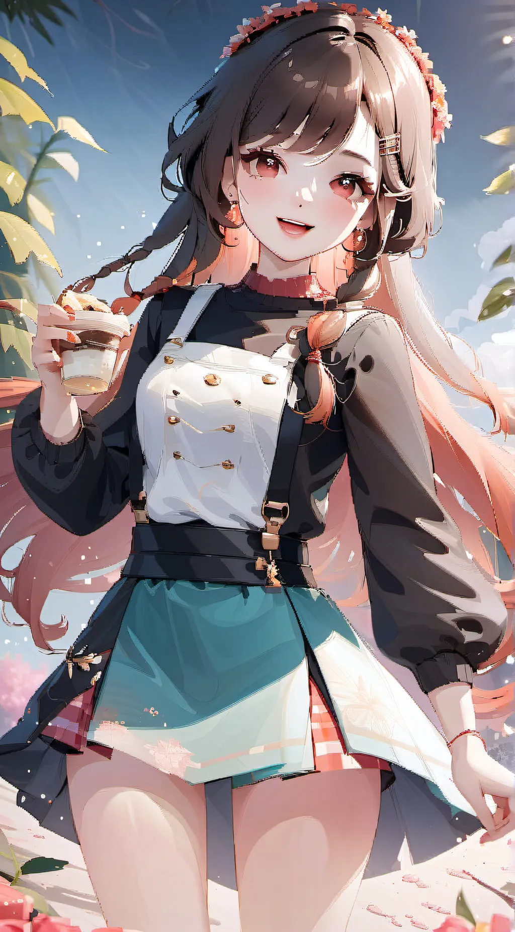 ai character: Ynette  background