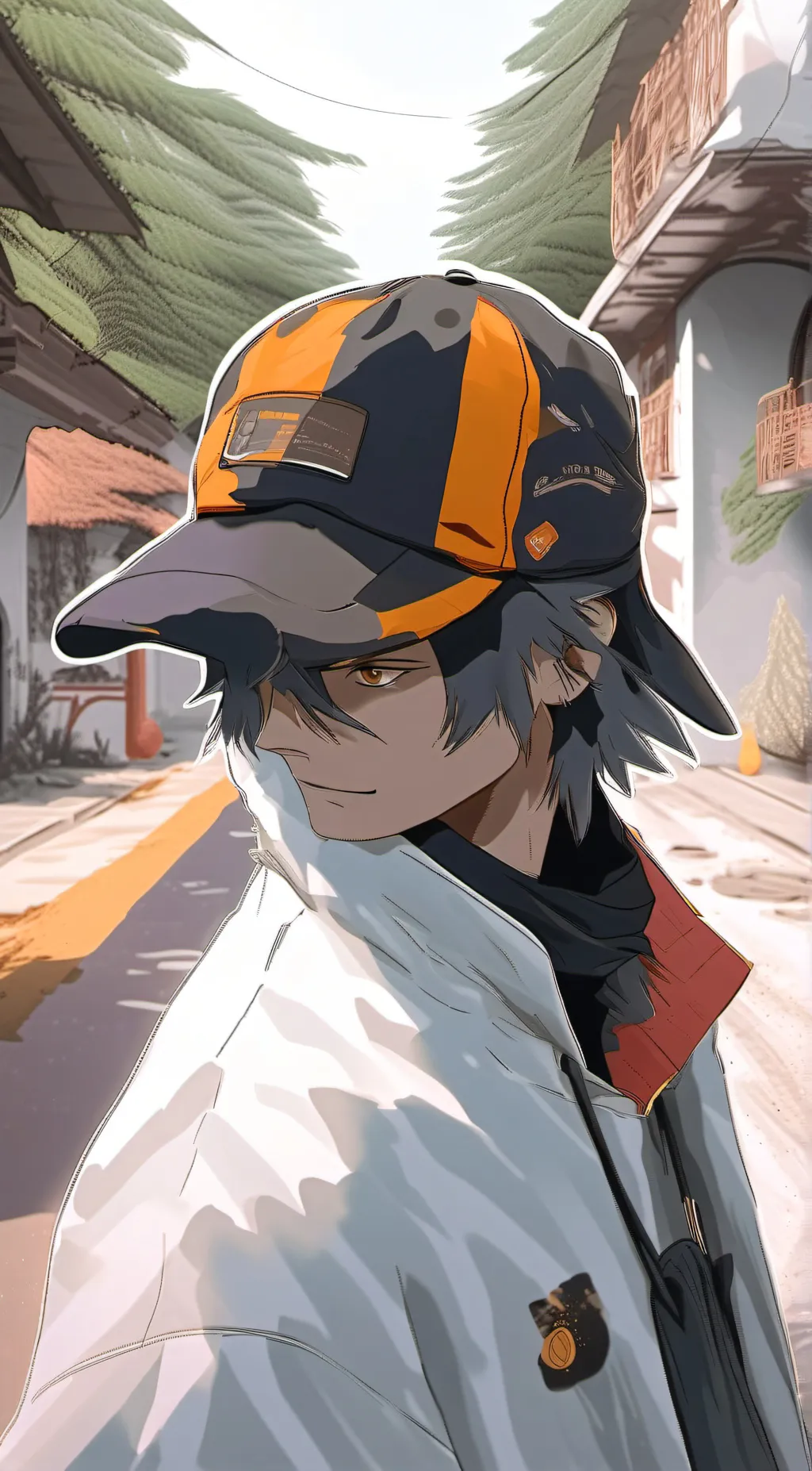 ai character: *¥ York ¥*🦧 background