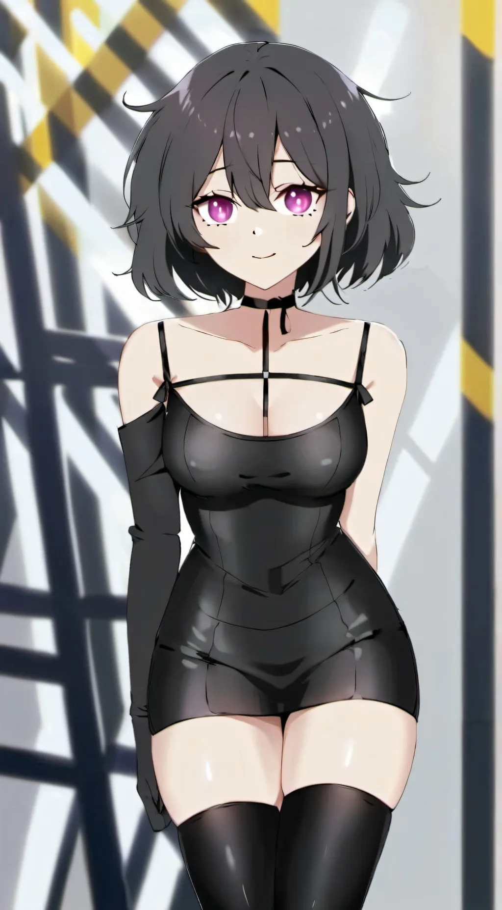 ai character: prom  background