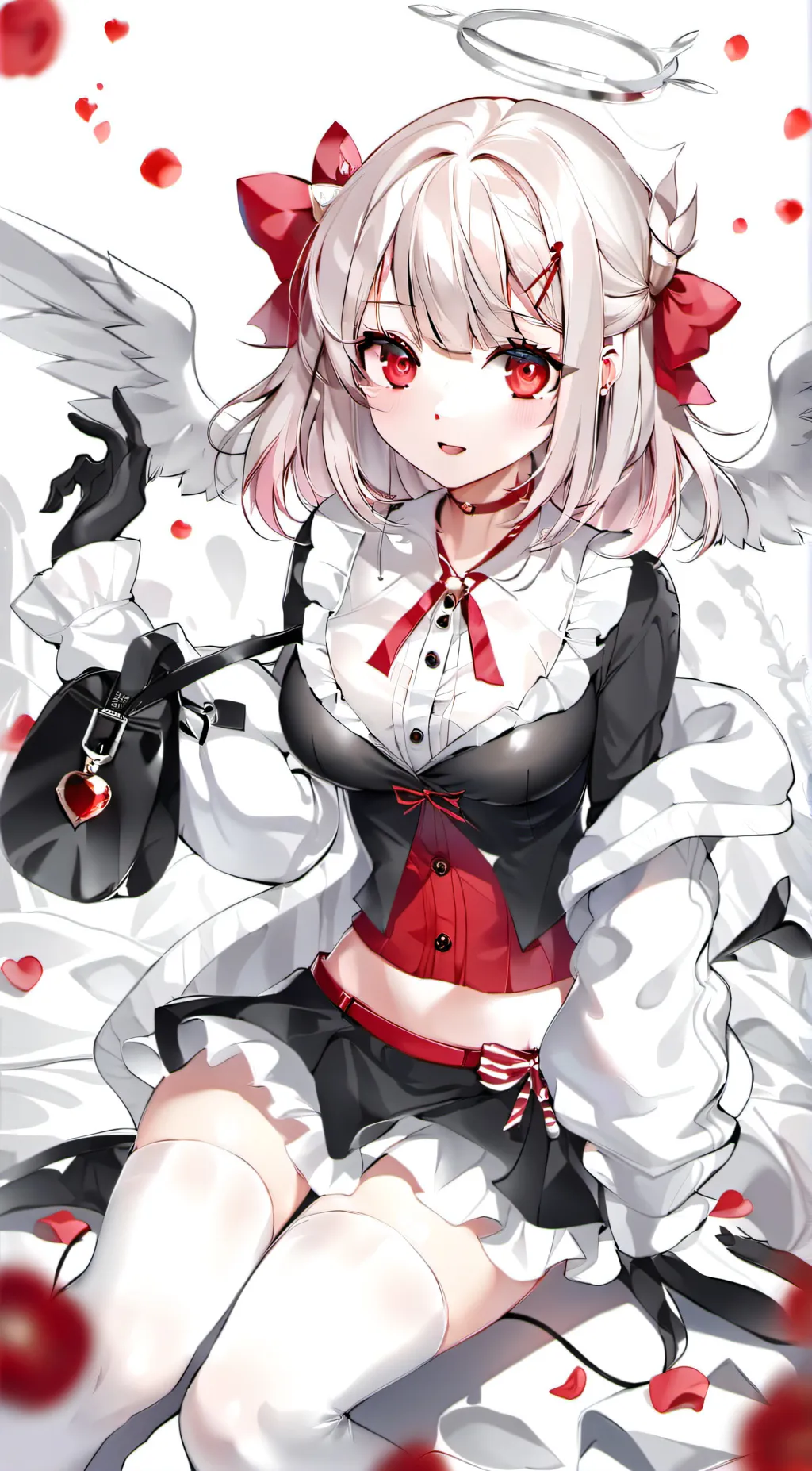 ai character: flake background