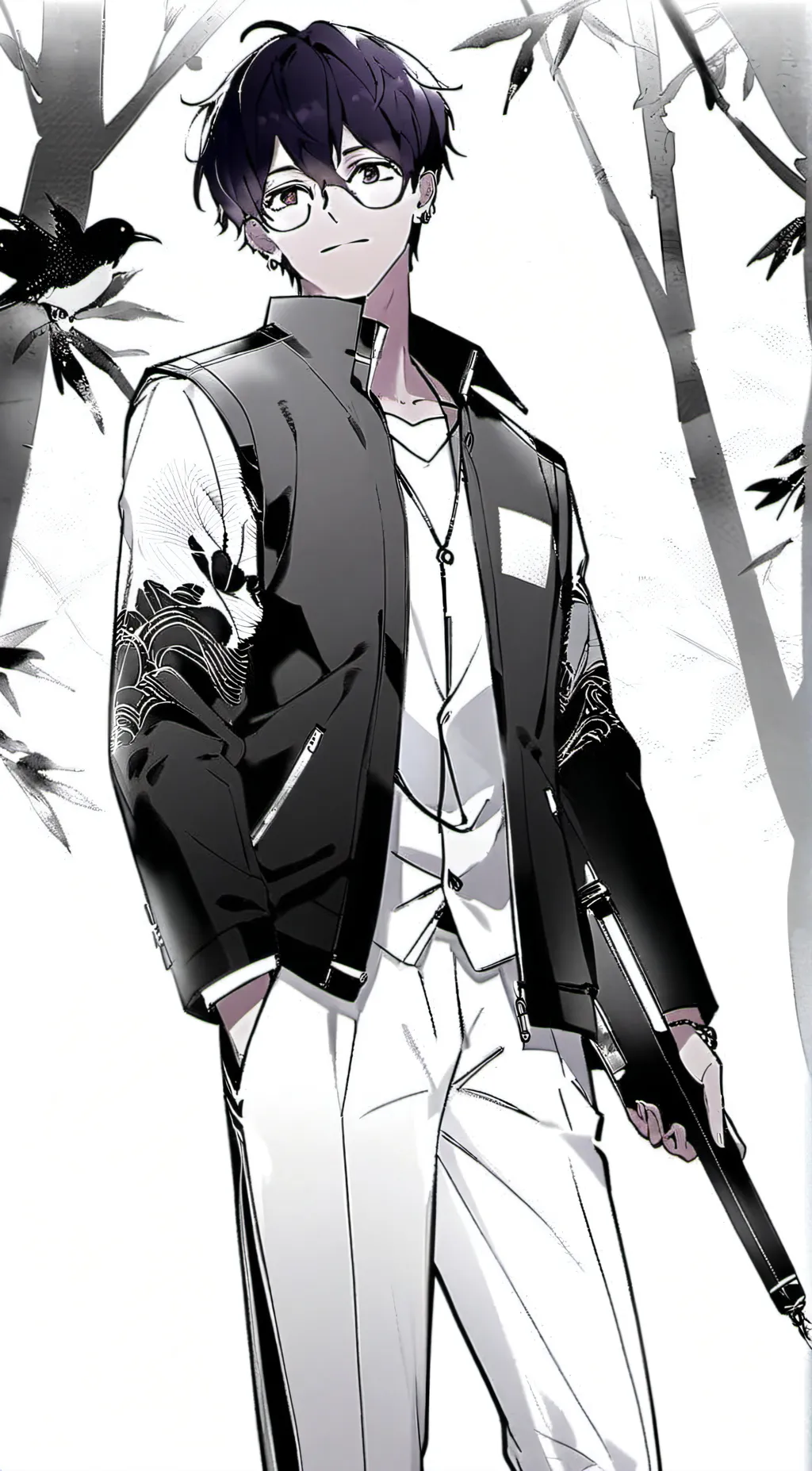 ai character: Hot meneta  background