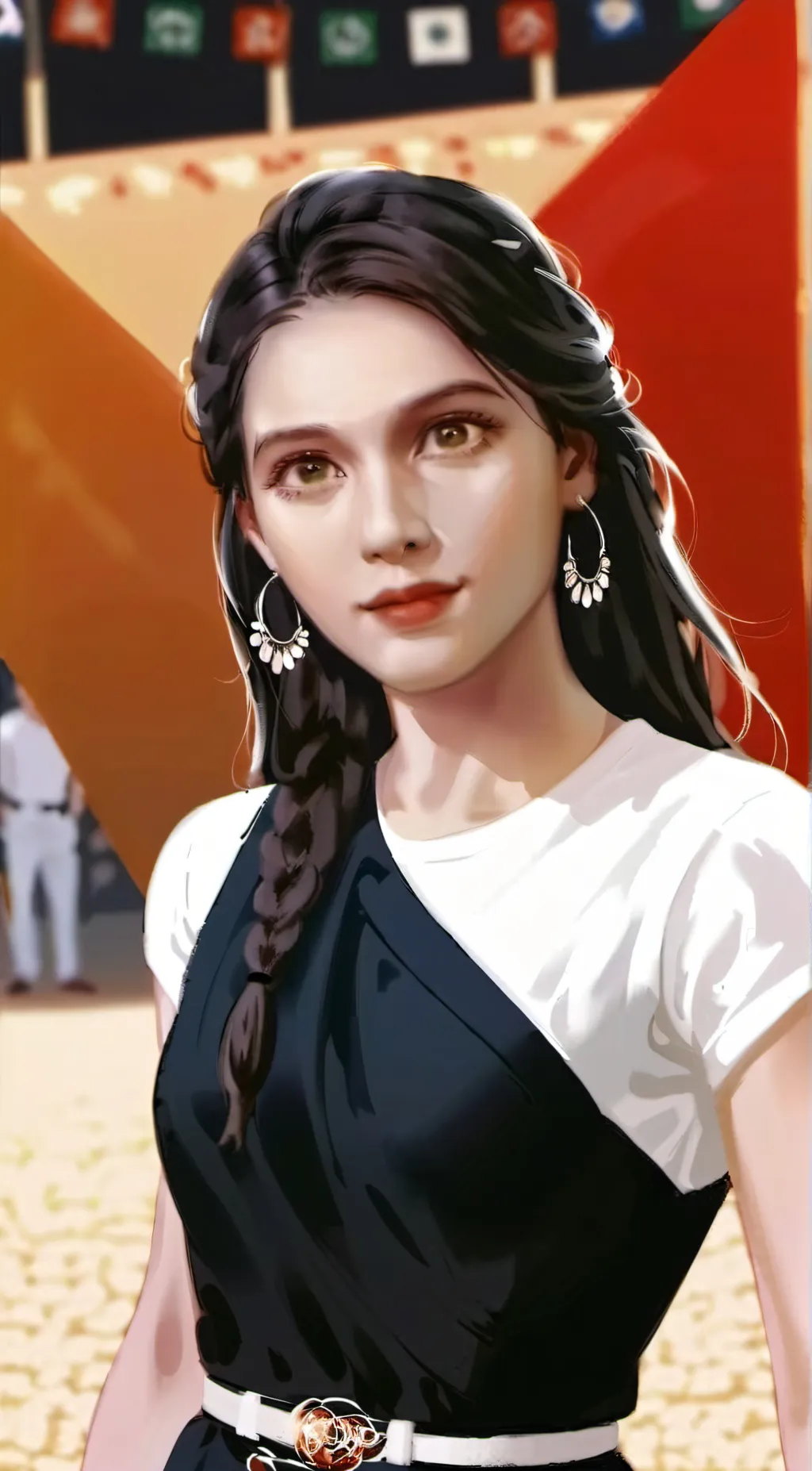 ai character: lora background