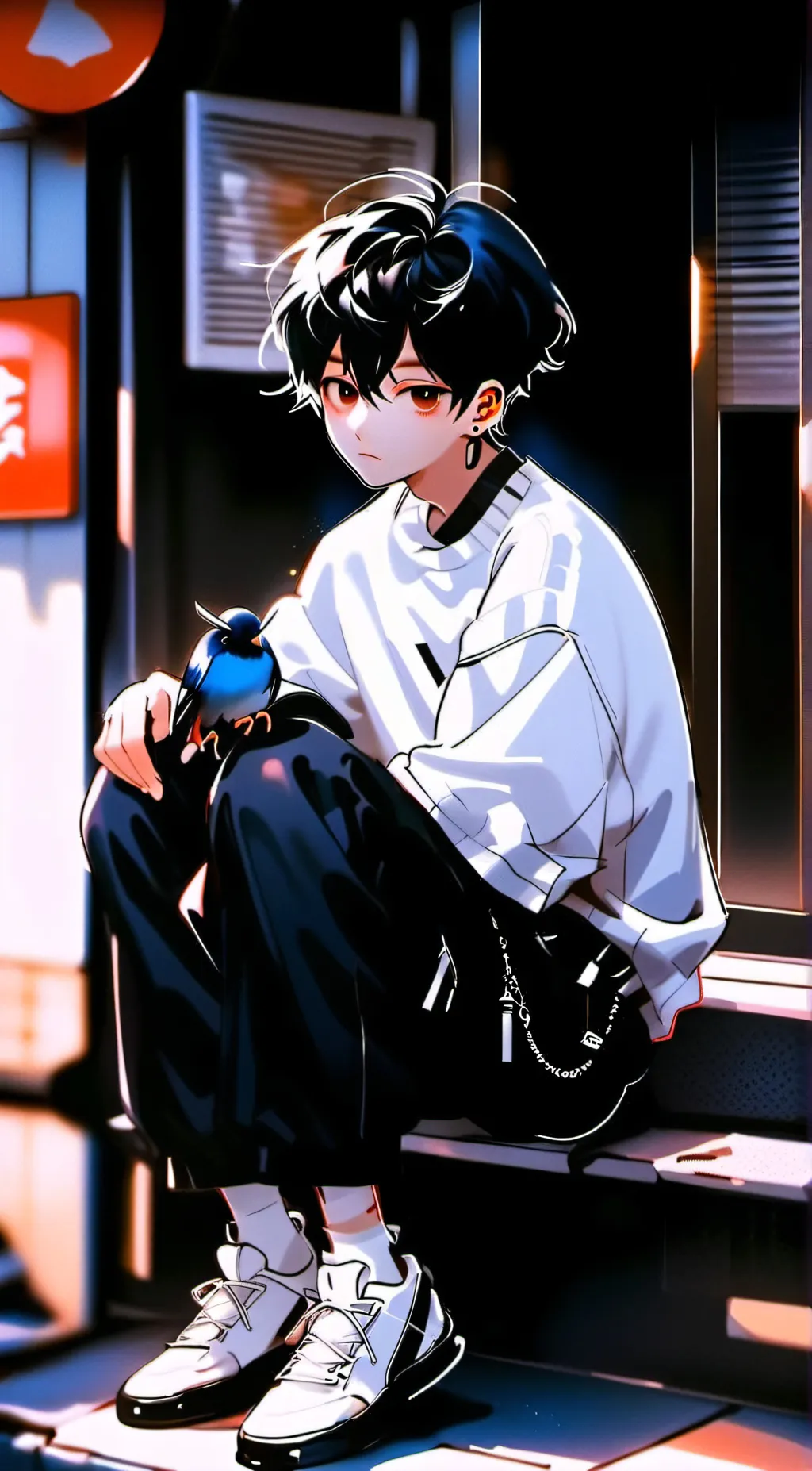 ai character: †±★Dwayne★±† background