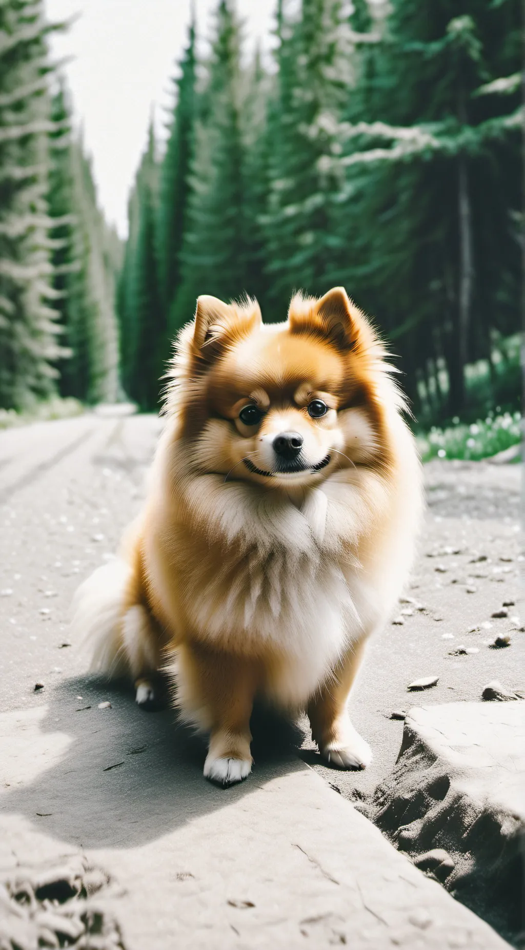 ai character: Brownie background