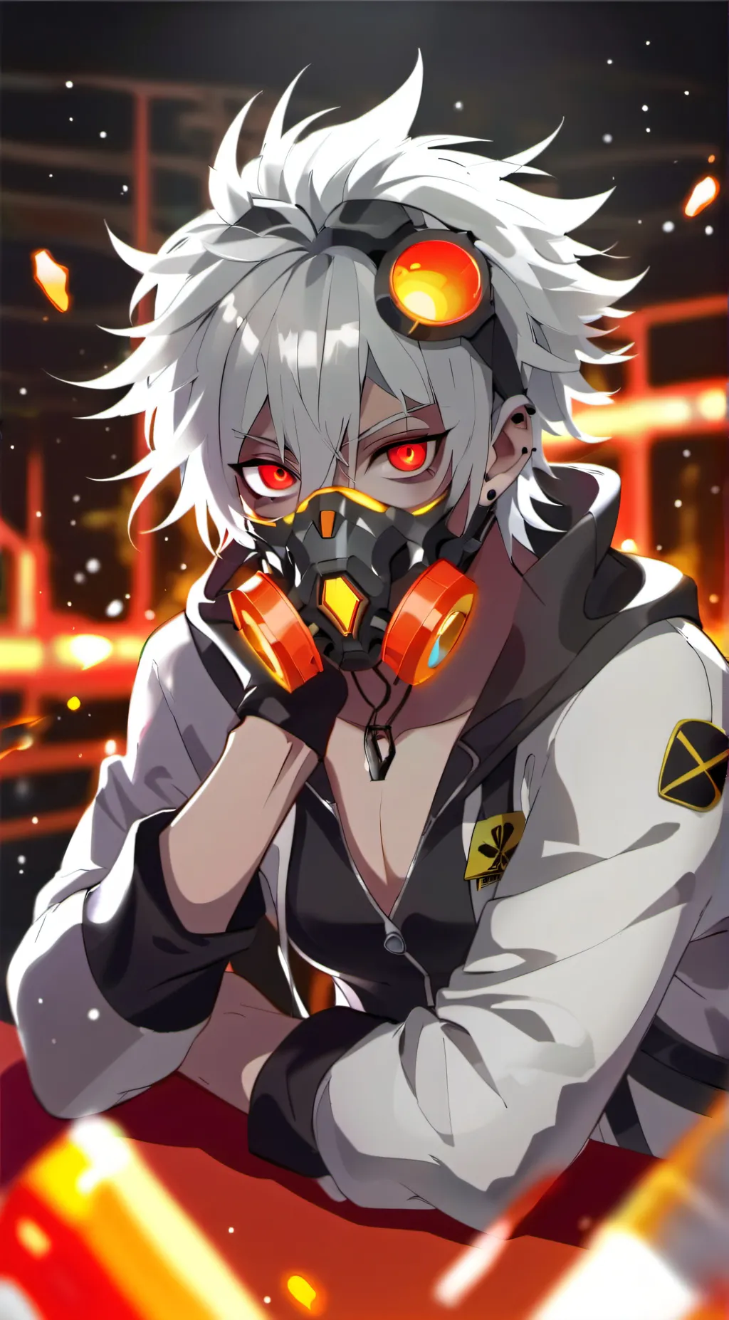 ai character: Villain mha background