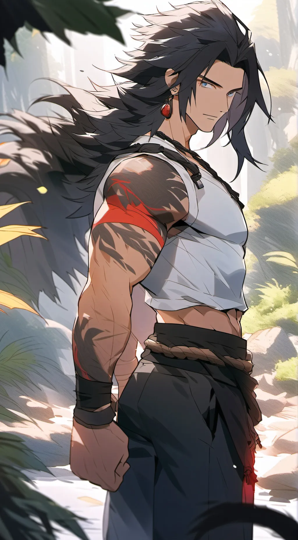 ai character: Hoshi background