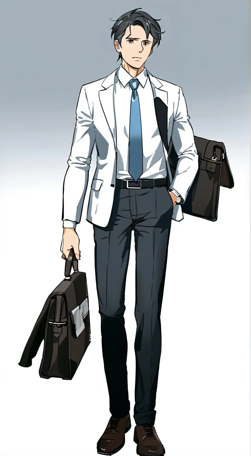 ai character: larry background