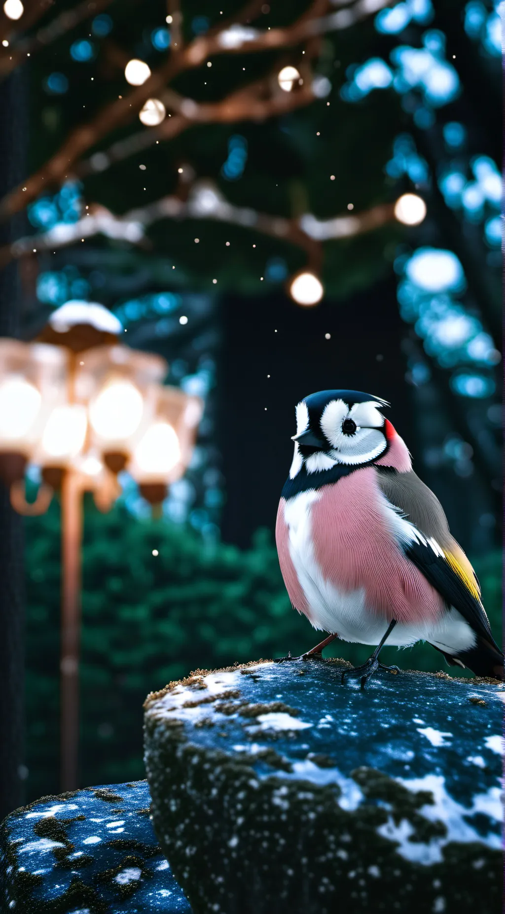 ai character: Hazbin Snowday background