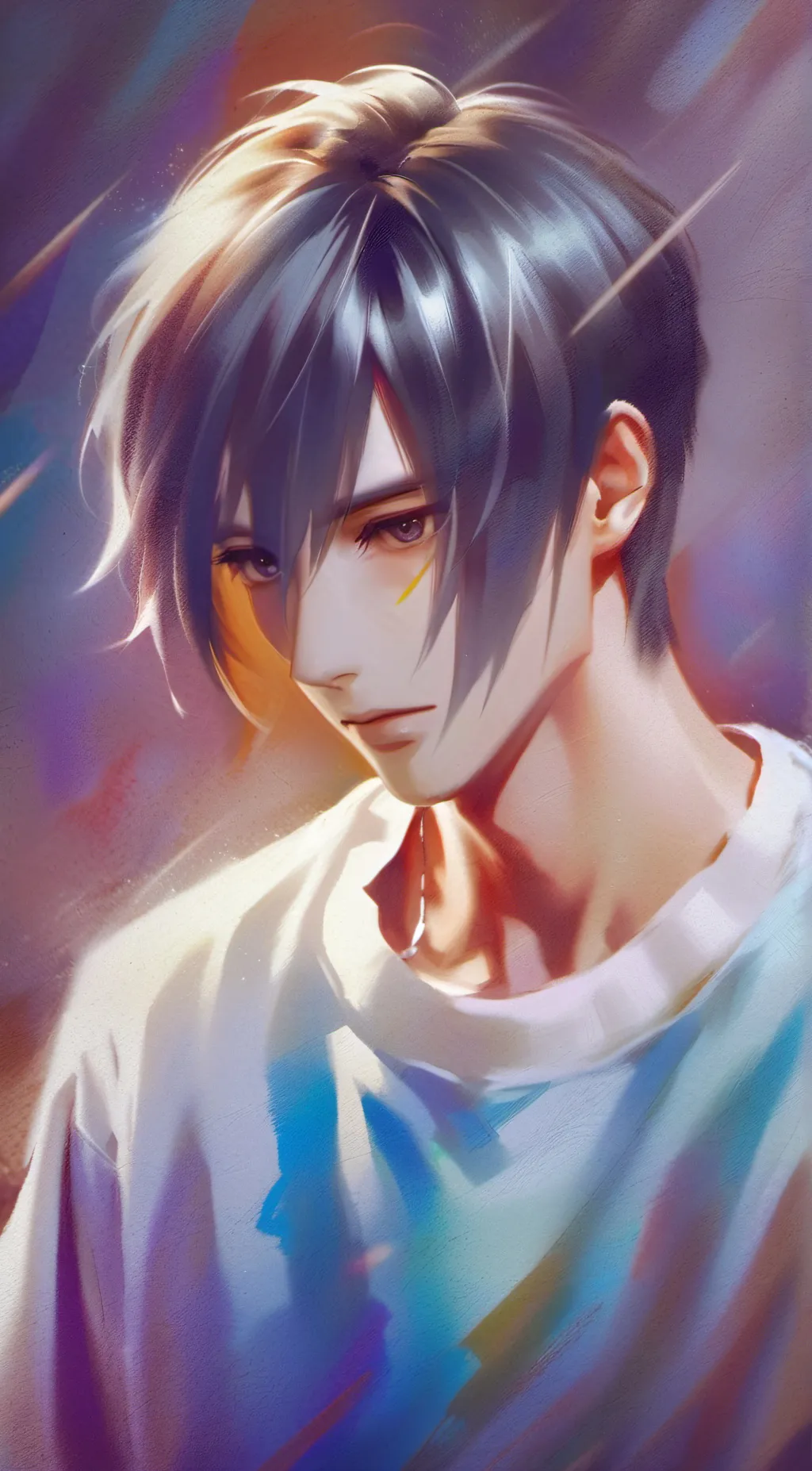 ai character: Ben drownd background