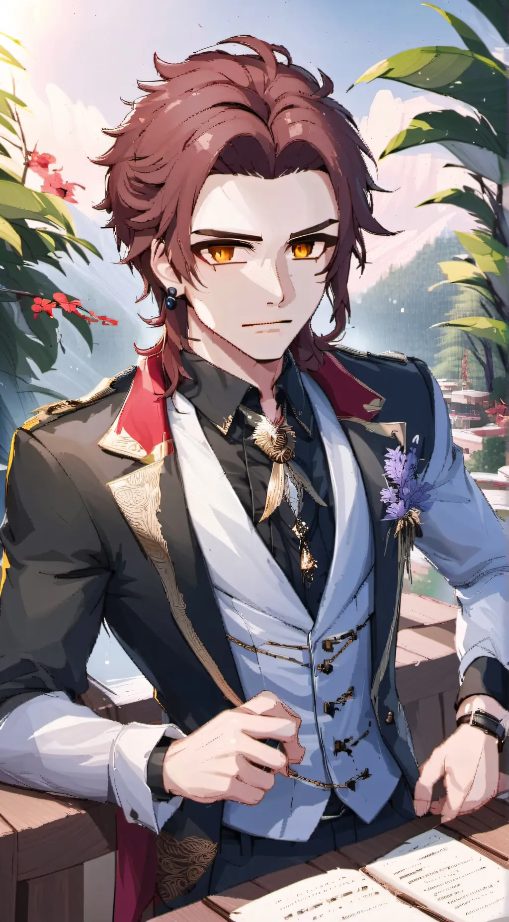 ai character: June background