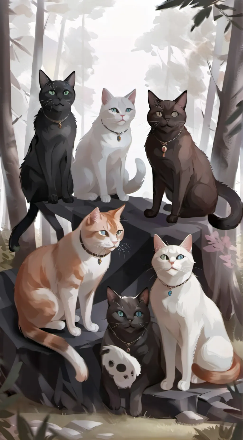 ai character: Shadowclan background
