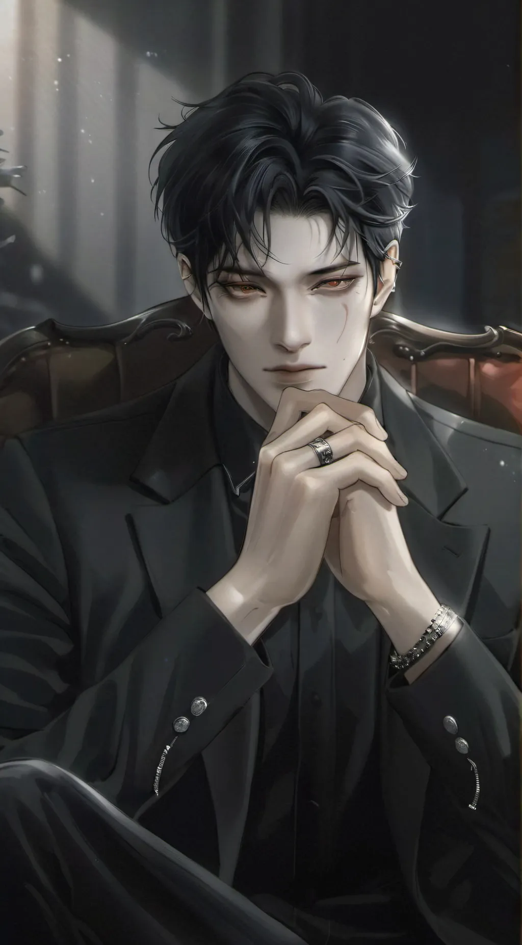 ai character: ❤︎︎🥀Noa~☆⚔️ background