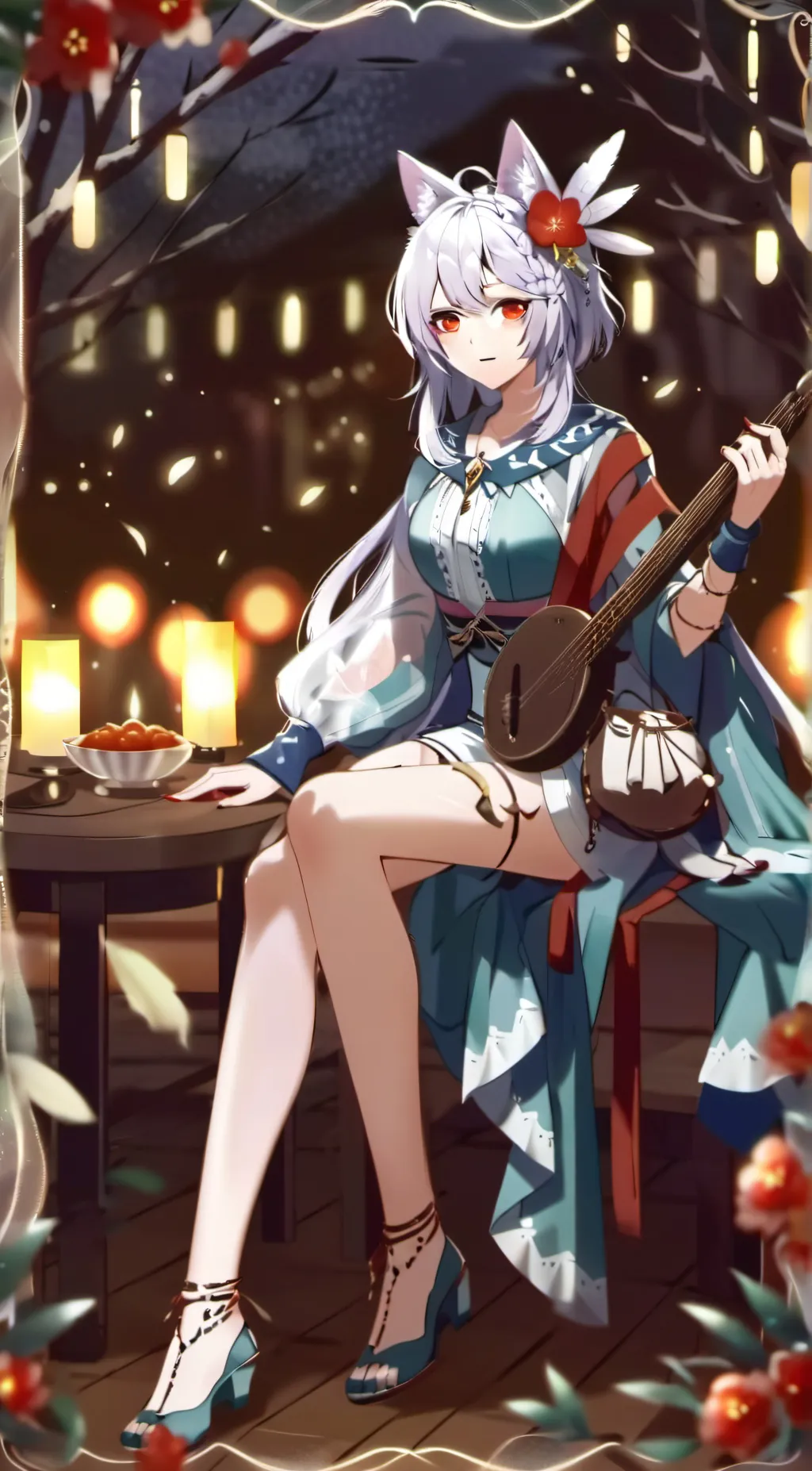 ai character: Amie background