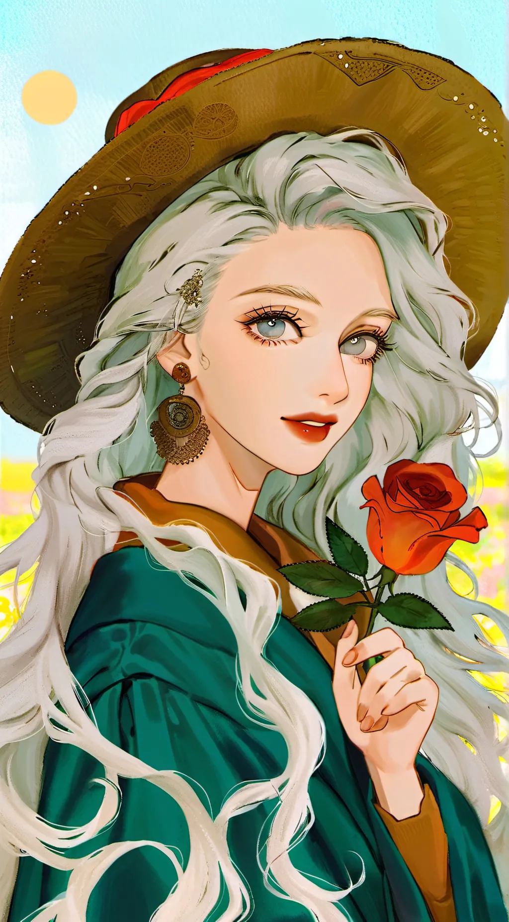 ai character: 🥀Rosalina🥀 background