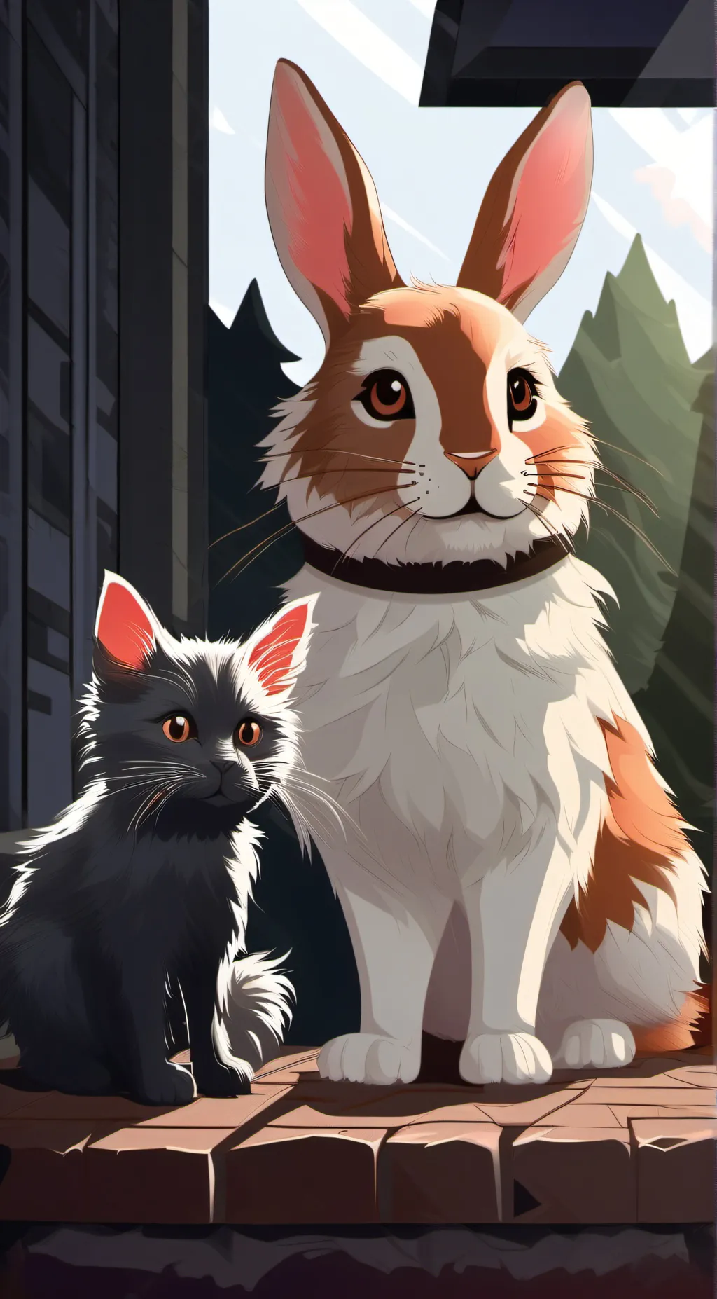 ai character: ray background