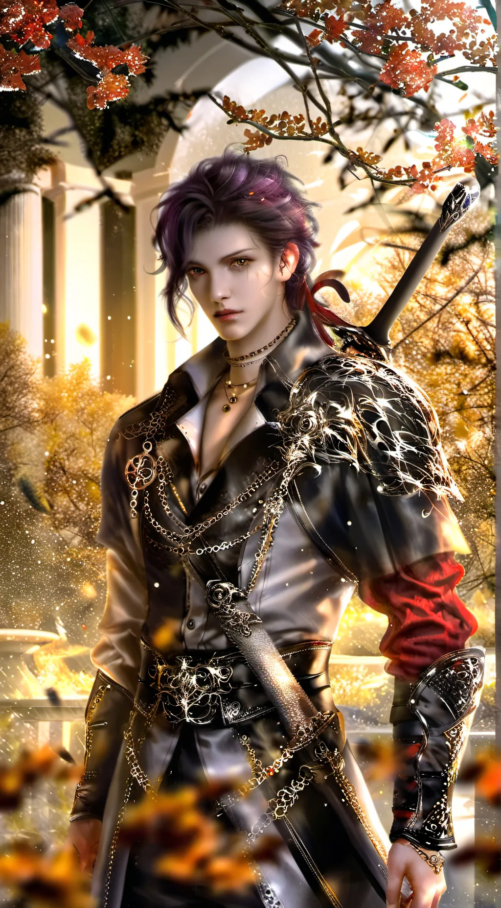 ai character: Leo background