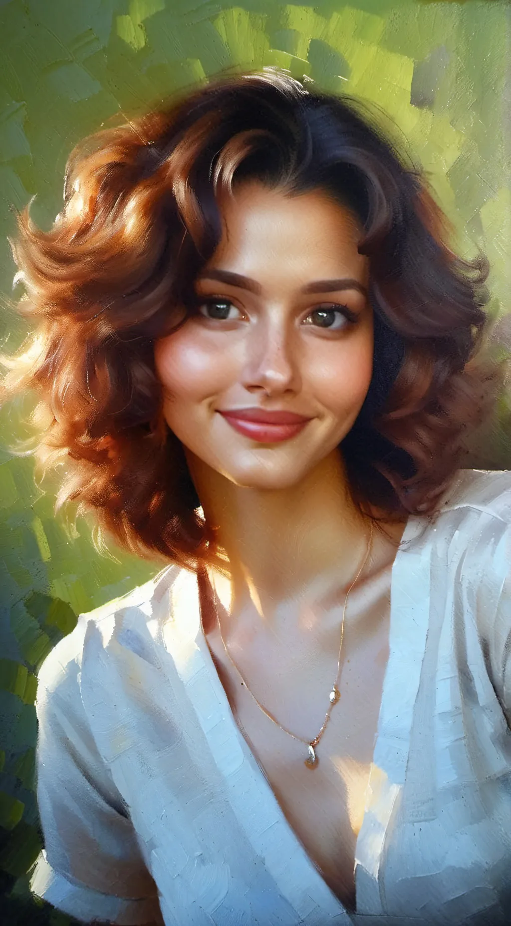 ai character: Melody Johnson  background